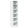 Aparador alto madera de ingeniería blanco 40x41x185 cm de , Aparadores - Ref: Foro24-3281666, Precio: 92,79 €, Descuento: %