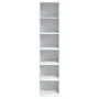 Aparador alto madera de ingeniería blanco 40x41x185 cm de , Aparadores - Ref: Foro24-3281666, Precio: 92,79 €, Descuento: %
