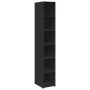 Aparador alto madera de ingeniería negro 30x41x185 cm de , Aparadores - Ref: Foro24-846412, Precio: 86,73 €, Descuento: %