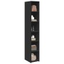 Aparador alto madera de ingeniería negro 30x41x185 cm de , Aparadores - Ref: Foro24-846412, Precio: 88,21 €, Descuento: %