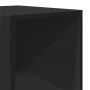 Aparador alto madera de ingeniería negro 30x41x185 cm de , Aparadores - Ref: Foro24-846412, Precio: 86,73 €, Descuento: %