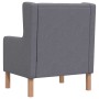 Sillón de tela gris en Sillones | Comprar online en Foru.es