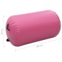 Rollo hinchable de gimnasia con bomba PVC rosa 100x60 cm de vidaXL, Yoga y pilates - Ref: Foro24-92712, Precio: 67,82 €, Desc...