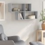 Estante de pared madera ingeniería gris Sonoma 100x20x53 cm de , Estantes y estanterías - Ref: Foro24-848022, Precio: 42,42 €...