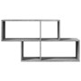 Estante de pared madera ingeniería gris Sonoma 100x20x53 cm de , Estantes y estanterías - Ref: Foro24-848022, Precio: 42,42 €...