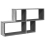 Estante de pared madera ingeniería gris Sonoma 100x20x53 cm de , Estantes y estanterías - Ref: Foro24-848022, Precio: 42,42 €...