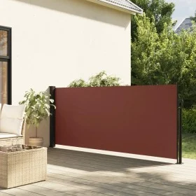 Retractable brown side awning 120x300 cm by , Umbrellas - Ref: Foro24-4004284, Price: 90,02 €, Discount: %