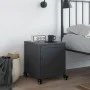 Bedside table in anthracite grey steel, 36x39x43.5 cm by , Nightstands - Ref: Foro24-846618, Price: 49,25 €, Discount: %