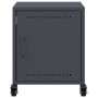 Mesita de noche acero gris antracita 36x39x43,5 cm de , Mesitas de noche - Ref: Foro24-846618, Precio: 49,73 €, Descuento: %