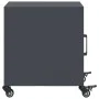Bedside table in anthracite grey steel, 36x39x43.5 cm by , Nightstands - Ref: Foro24-846618, Price: 49,25 €, Discount: %