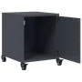 Bedside table in anthracite grey steel, 36x39x43.5 cm by , Nightstands - Ref: Foro24-846618, Price: 49,25 €, Discount: %