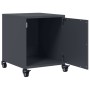 Mesita de noche acero gris antracita 36x39x43,5 cm de , Mesitas de noche - Ref: Foro24-846618, Precio: 49,73 €, Descuento: %