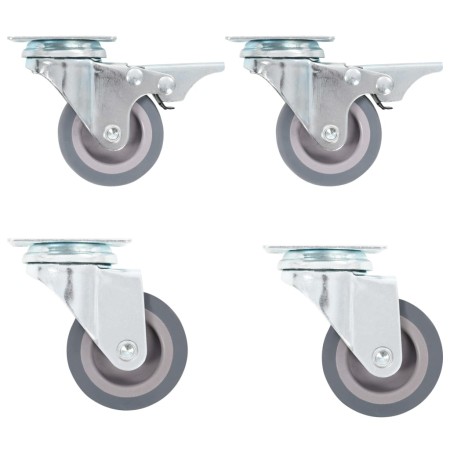 Ruedas giratorias 16 unidades 50 mm de , Manipulación de materiales - Ref: Foro24-277913, Precio: 41,56 €, Descuento: %