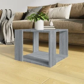 Mesa de centro madera contrachapada gris Sonoma 40x40x30 cm de , Mesas de centro - Ref: Foro24-815169, Precio: 30,14 €, Descu...