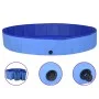 Folding blue PVC dog pool 200x30 cm by vidaXL, Dog products - Ref: Foro24-92602, Price: 80,80 €, Discount: %