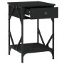 Mesitas de noche 2 uds madera contrachapada negro 40x42x60 cm de , Mesitas de noche - Ref: Foro24-826336, Precio: 82,15 €, De...