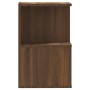 Mesitas de noche 2 uds contrachapada marrón roble 35x35x55 cm de , Mesitas de noche - Ref: Foro24-815188, Precio: 70,76 €, De...