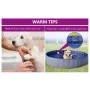 Folding blue PVC dog pool 200x30 cm by vidaXL, Dog products - Ref: Foro24-92602, Price: 80,80 €, Discount: %