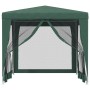 Carpa para fiestas con 4 paredes de malla HDPE verde 2,5x2,5 m de , Carpas y cenadores - Ref: Foro24-319223, Precio: 78,69 €,...