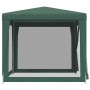 Carpa para fiestas con 4 paredes de malla HDPE verde 2,5x2,5 m de , Carpas y cenadores - Ref: Foro24-319223, Precio: 78,69 €,...