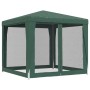 Carpa para fiestas con 4 paredes de malla HDPE verde 2,5x2,5 m de , Carpas y cenadores - Ref: Foro24-319223, Precio: 78,69 €,...