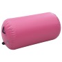 Rollo inflable de gimnasia con bomba PVC rosa 120x90 cm de vidaXL, Yoga y pilates - Ref: Foro24-92718, Precio: 108,23 €, Desc...