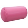 Rollo inflable de gimnasia con bomba PVC rosa 120x90 cm de vidaXL, Yoga y pilates - Ref: Foro24-92718, Precio: 108,23 €, Desc...
