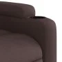 Sillón reclinable elevable tela marrón oscuro de , Sillones - Ref: Foro24-3204373, Precio: 286,90 €, Descuento: %