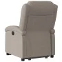 Sillón reclinable elevable tela gris taupe by , Armchairs - Ref: Foro24-3204172, Price: 274,84 €, Discount: %