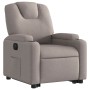 Sillón eléctrico reclinable elevable de tela gris taupe de , Sillones - Ref: Foro24-3204400, Precio: 305,33 €, Descuento: %