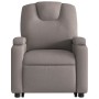 Sillón eléctrico reclinable elevable de tela gris taupe de , Sillones - Ref: Foro24-3204400, Precio: 305,33 €, Descuento: %