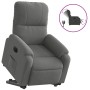 Sillón eléctrico reclinable elevable tela microfibra gris de , Sillones - Ref: Foro24-3204945, Precio: 317,38 €, Descuento: %