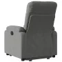 Elektrischer verstellbarer Relaxsessel aus grauem Mikrofaserstoff. von , Sessel - Ref: Foro24-3204945, Preis: 359,27 €, Rabat...