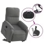 Sillón eléctrico reclinable elevable tela microfibra gris de , Sillones - Ref: Foro24-3204945, Precio: 359,27 €, Descuento: %