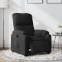 Sillón reclinable eléctrico tela de microfibra negro de , Sillones - Ref: Foro24-3204918, Precio: 250,43 €, Descuento: %