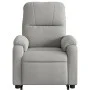 Sillón reclinable elevable tela de microfibra gris claro de , Sillones - Ref: Foro24-3204930, Precio: 302,45 €, Descuento: %