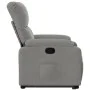 Sillón reclinable elevable tela de microfibra gris claro de , Sillones - Ref: Foro24-3204930, Precio: 302,45 €, Descuento: %
