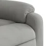 Sillón reclinable elevable tela de microfibra gris claro de , Sillones - Ref: Foro24-3204930, Precio: 302,45 €, Descuento: %