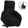 Verstellbarer Aufstehsessel aus schwarzem Mikrofasergewebe. von , Sessel - Ref: Foro24-3204932, Preis: 283,27 €, Rabatt: %