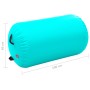 Rollo hinchable de gimnasia con bomba PVC verde 100x60 cm de vidaXL, Yoga y pilates - Ref: Foro24-92713, Precio: 76,81 €, Des...