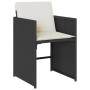 Set comedor de jardín con cojines 13 pzas ratán sintético negro de , Conjuntos de jardín - Ref: Foro24-3211131, Precio: 897,2...