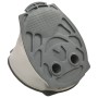 Bomba de inflado de pie PP y PE gris y amarilla 26x18 cm de vidaXL, Yoga y pilates - Ref: Foro24-92726, Precio: 22,16 €, Desc...