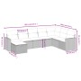 Set de sofás de jardín 8 pzas y cojines ratán sintético gris de , Conjuntos de jardín - Ref: Foro24-3263588, Precio: 537,94 €...