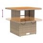 Set comedor de jardín 3 pzas con cojines ratán sintético beige de , Conjuntos de jardín - Ref: Foro24-3277481, Precio: 350,20...
