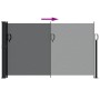Toldo lateral retráctil negro 117x300 cm de , Sombrillas - Ref: Foro24-4004279, Precio: 71,45 €, Descuento: %