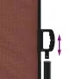 Toldo lateral retráctil marrón 120x500 cm de , Sombrillas - Ref: Foro24-4004404, Precio: 93,39 €, Descuento: %