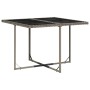 Set comedor de jardín 5 piezas con cojines ratán sintético gris de , Conjuntos de jardín - Ref: Foro24-3211616, Precio: 267,0...