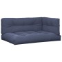Cojines para muebles de palets 3 unidades tela azul marino de , Cojines para sillas y sofás - Ref: Foro24-3217133, Precio: 98...