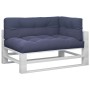 Cojines para muebles de palets 3 unidades tela azul marino de , Cojines para sillas y sofás - Ref: Foro24-3217133, Precio: 98...