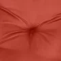 Cojín para banco de jardín tela rojo melange 120x50x7 cm de , Cojines para sillas y sofás - Ref: Foro24-4002548, Precio: 28,4...